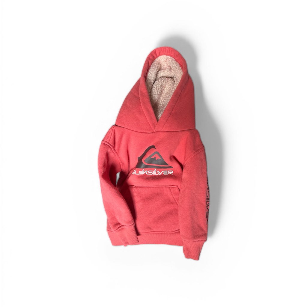 Quiksilver Kids Vibrant Coral Hoodie